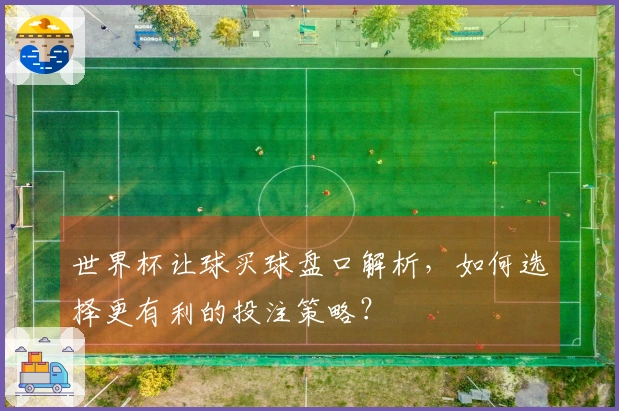 世界杯让球买球盘口解析，如何选择更有利的投注策略？